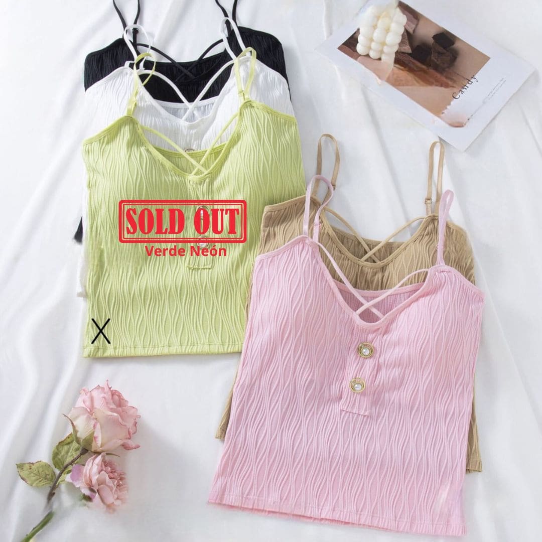 TOP LARGO CON PERLAS REF#801