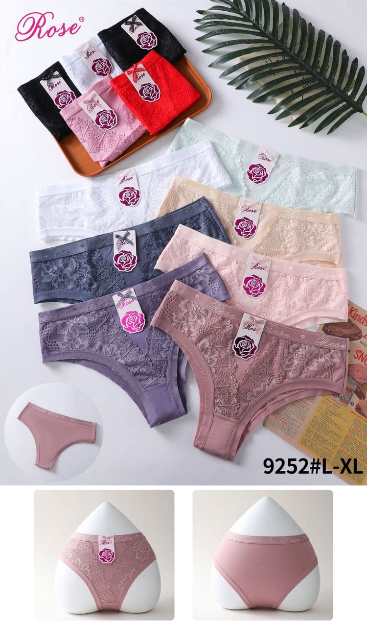 Truza Bikini Forro Algodon con Encaje RF#9252