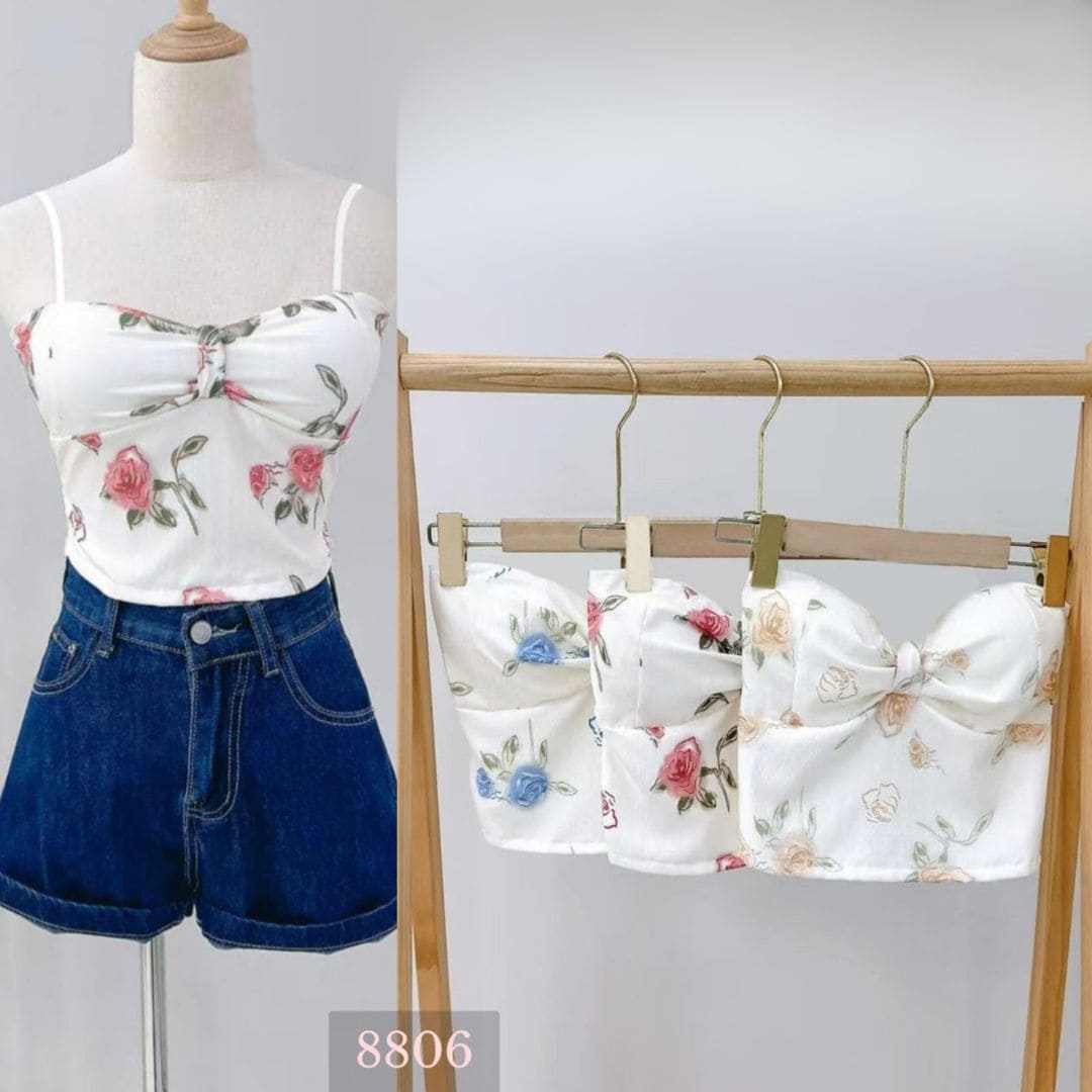 TOP FLOREADO REF#CNT-4