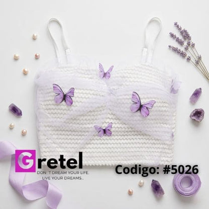 Top Encaje Maripoda RF#5026