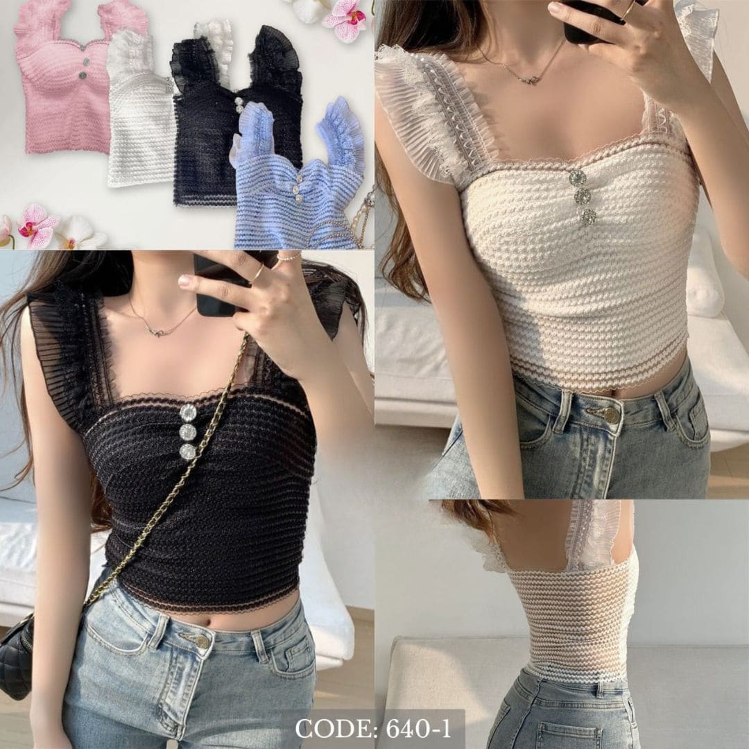 TOP DAMA GLAM REF#640-1