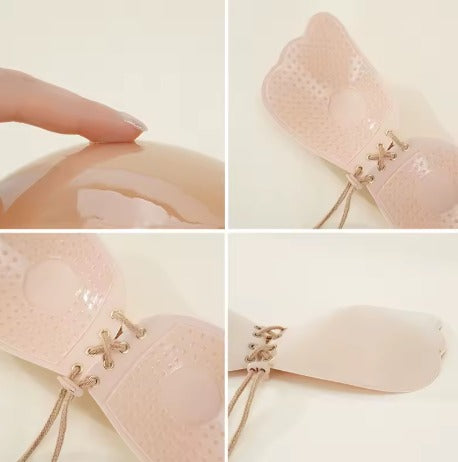 Sontén push Up invisible silicona estilo Mariposa