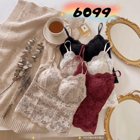 Top Encaje con tira para Regular #6099